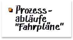 Prozessabläufe, Fahrpläne